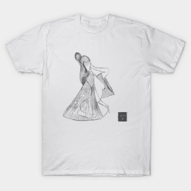 Geisha samurai - japan original style T-Shirt by Roningasadesign